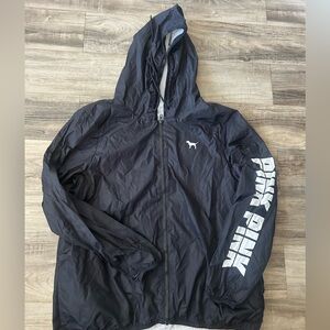 Pink Victoria Secret Windbreaker jacket